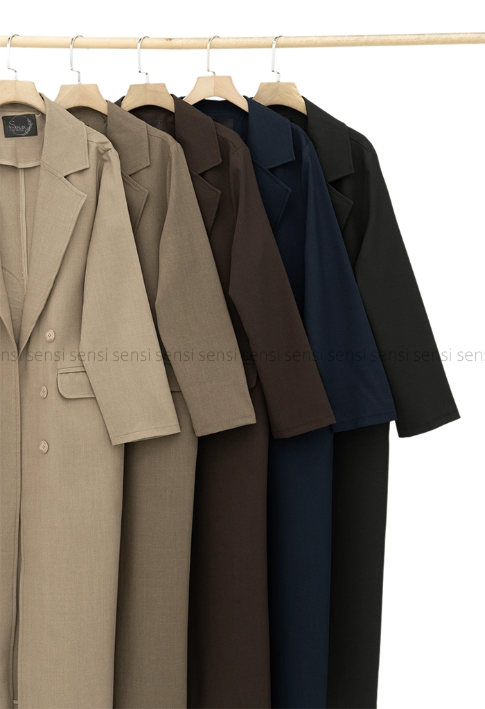 مانتو انگلیسی آستین بلند کد1005382